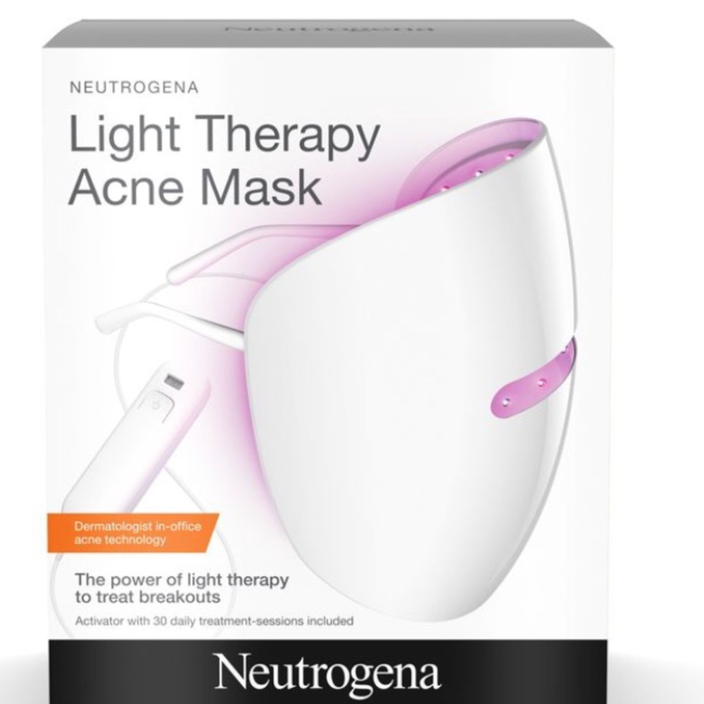 Neutrogena light therapy mask&acne spot treatment